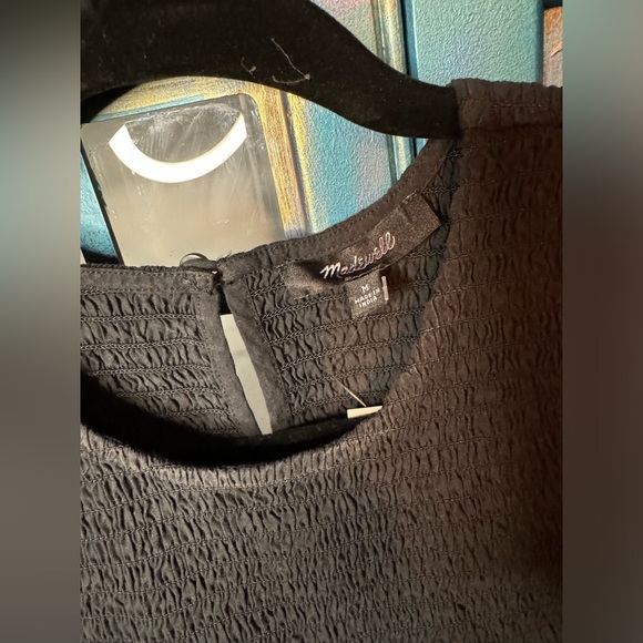 Madewell Selena Dress - Size Medium - Color: Black - Picture 5 of 6